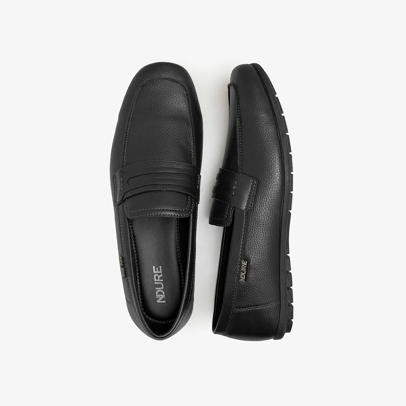 Men's Squared-Toe Slip-Ons