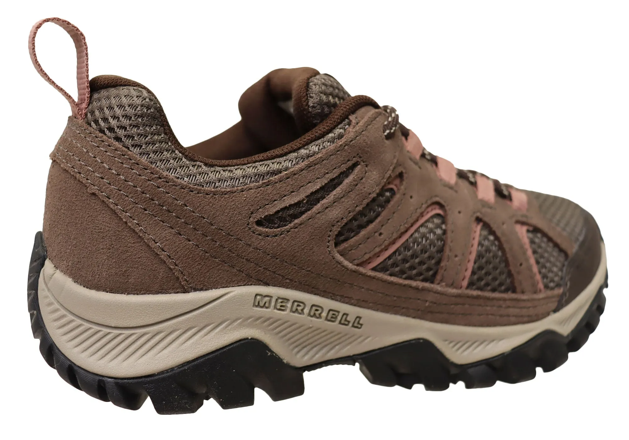 Merrell Womens Oakcreek Comfortable Leather Hiking Shoes