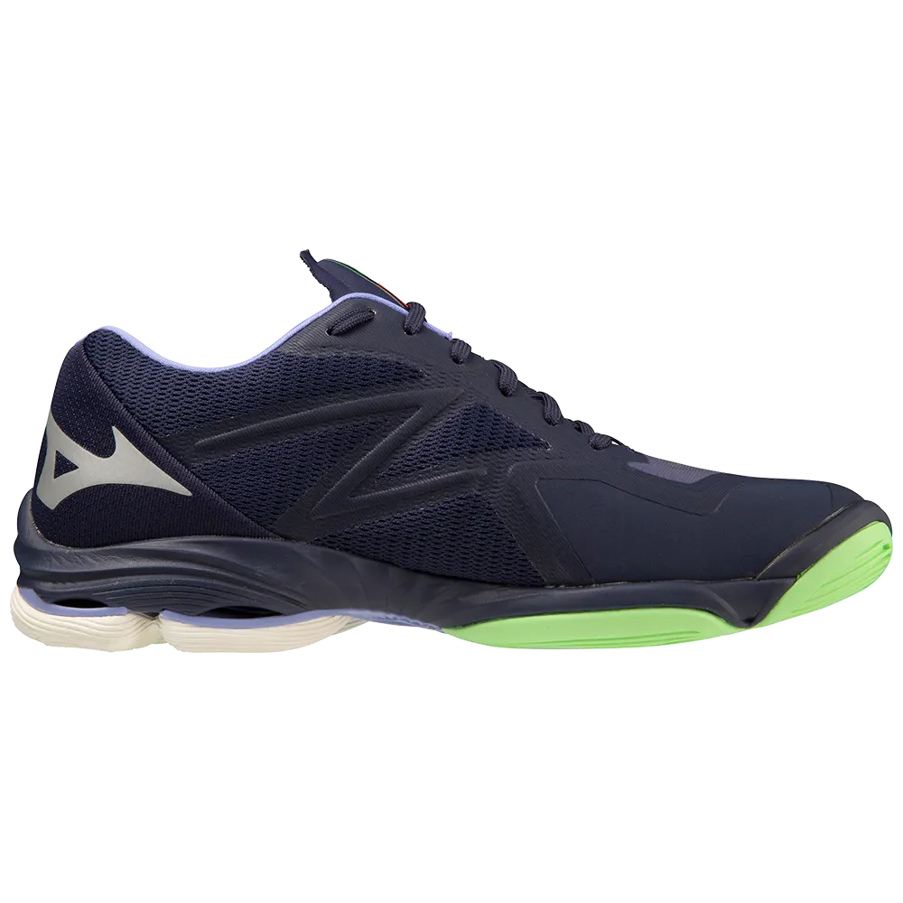 Mizuno Men's Wave Lighting Z7 - Evening Blue/Techno Green/Iolite