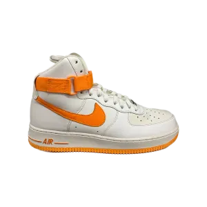 Nike Air Force 1 High White Vivid Orange - Size 11