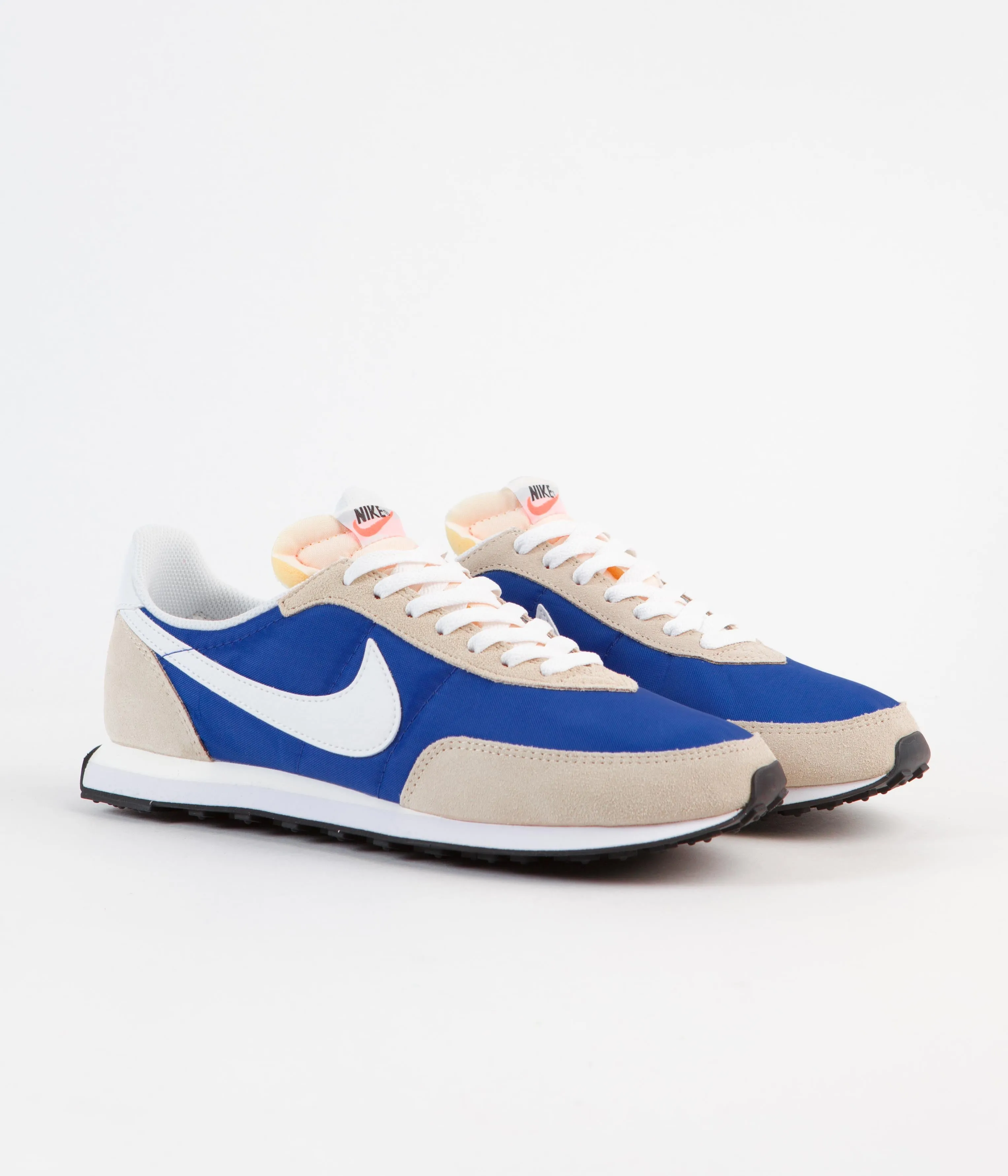 Nike Waffle Trainer 2 Shoes - Hyper Royal / White - Rattan - Sail