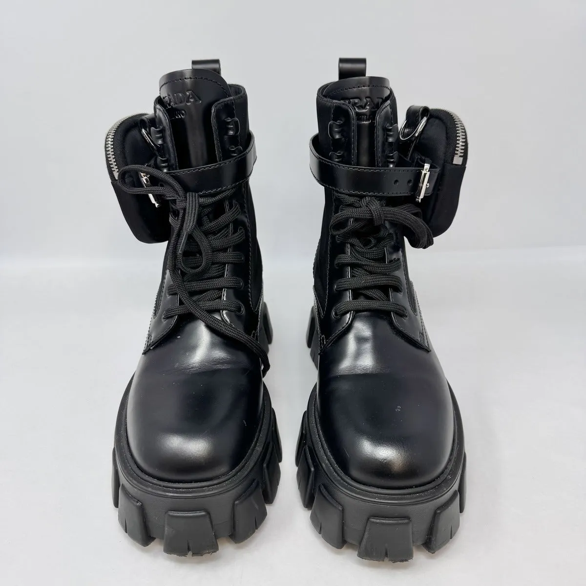 Prada Combat Boots