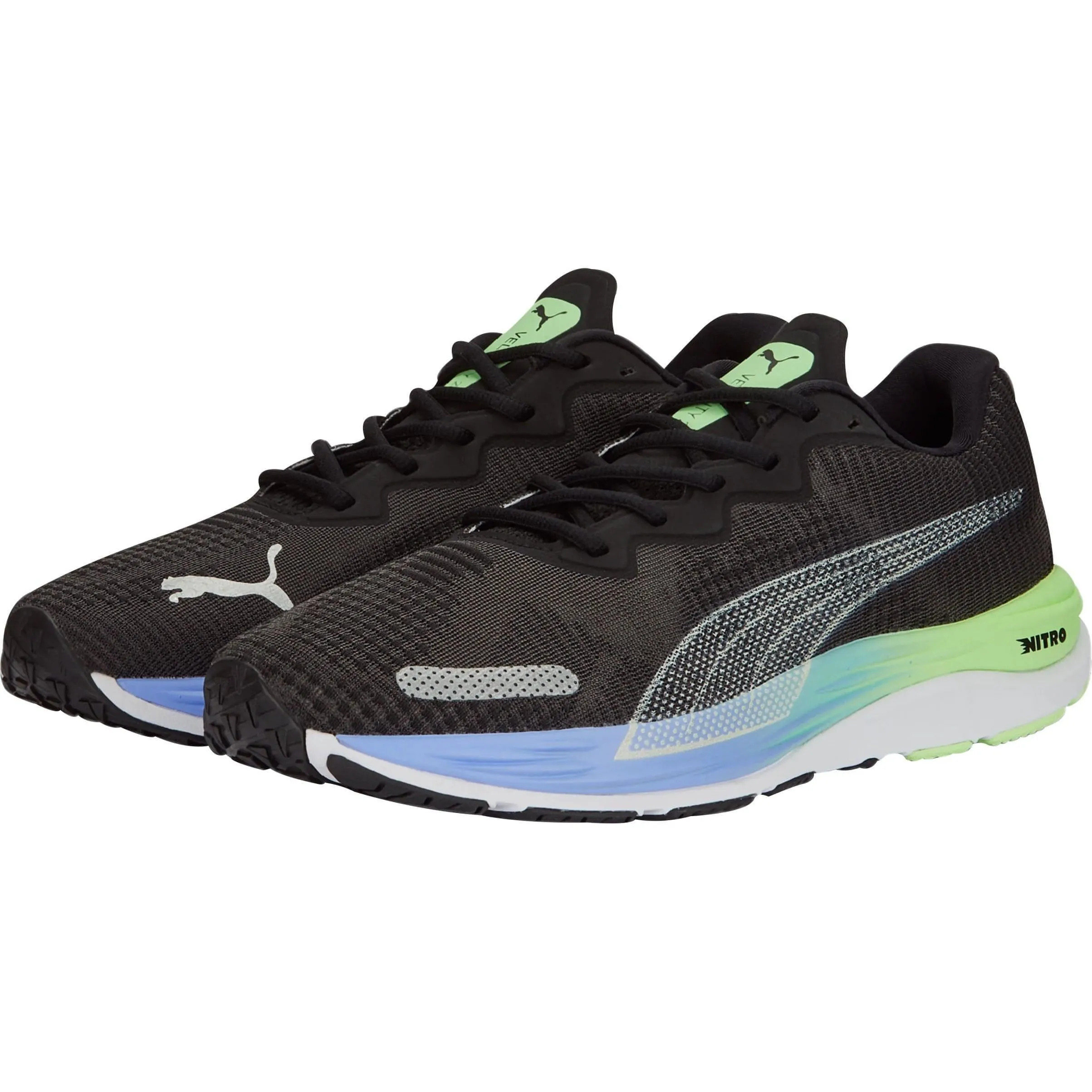 Puma Velocity Nitro 2 Fade Mens Running Shoes - Black