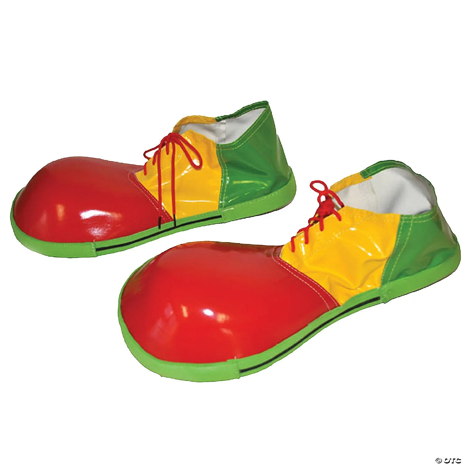 Red Yellow & Green Clown Shoes