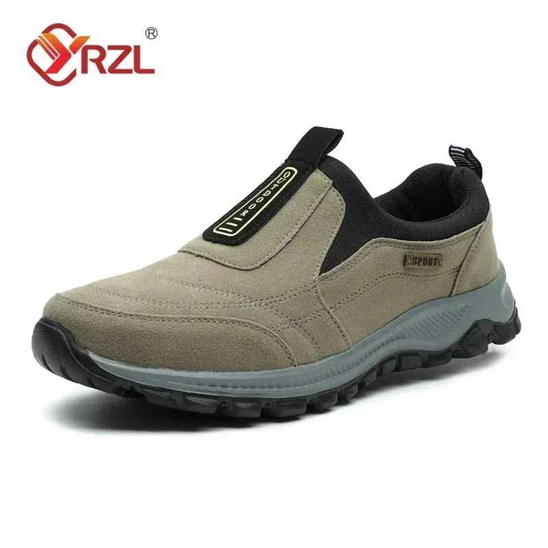 RZL Outdoor Hiking Men Shoes Slip Ons