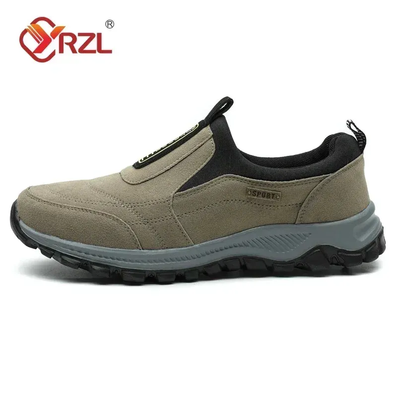 RZL Outdoor Hiking Men Shoes Slip Ons