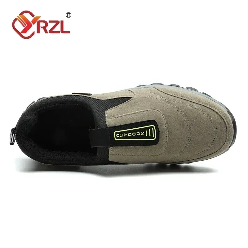 RZL Outdoor Hiking Men Shoes Slip Ons