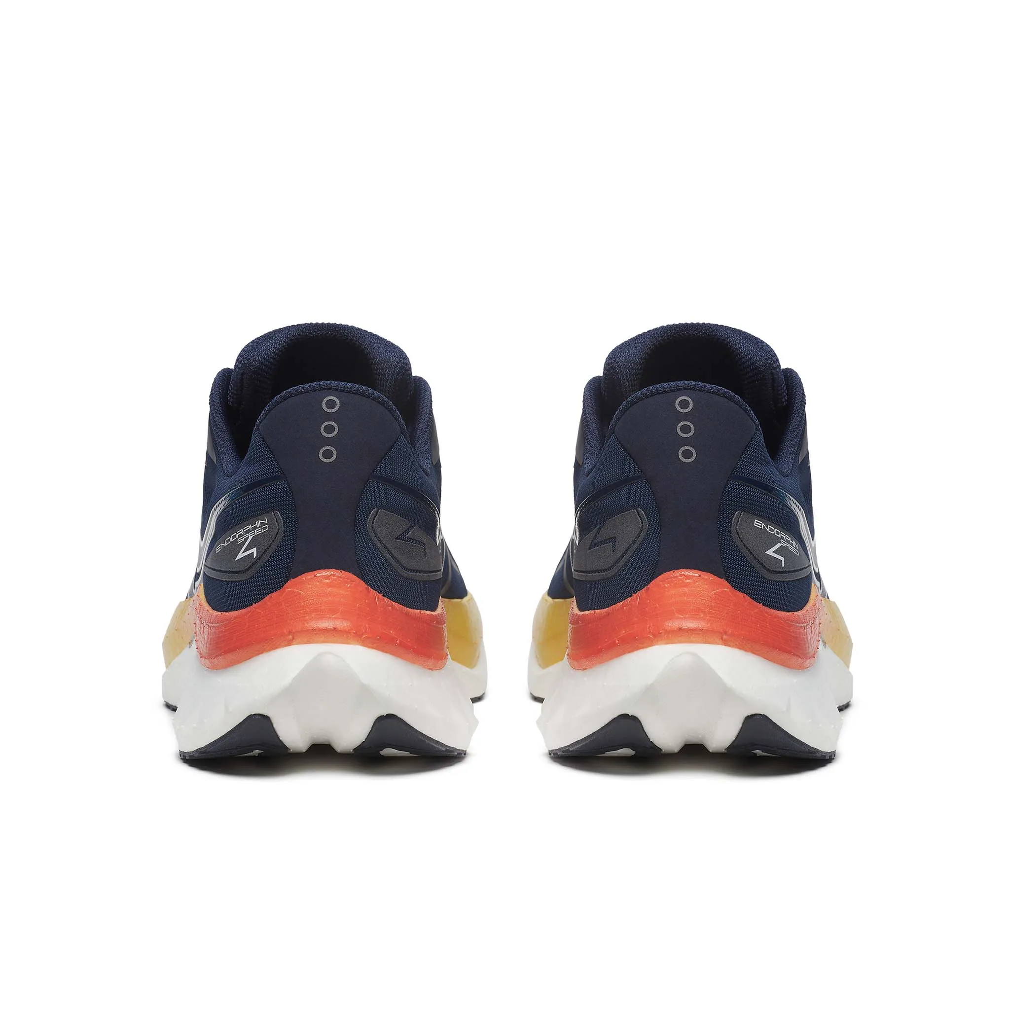 Saucony | Men's Endorphin Speed 4 Running Shoes - Navy/Spice