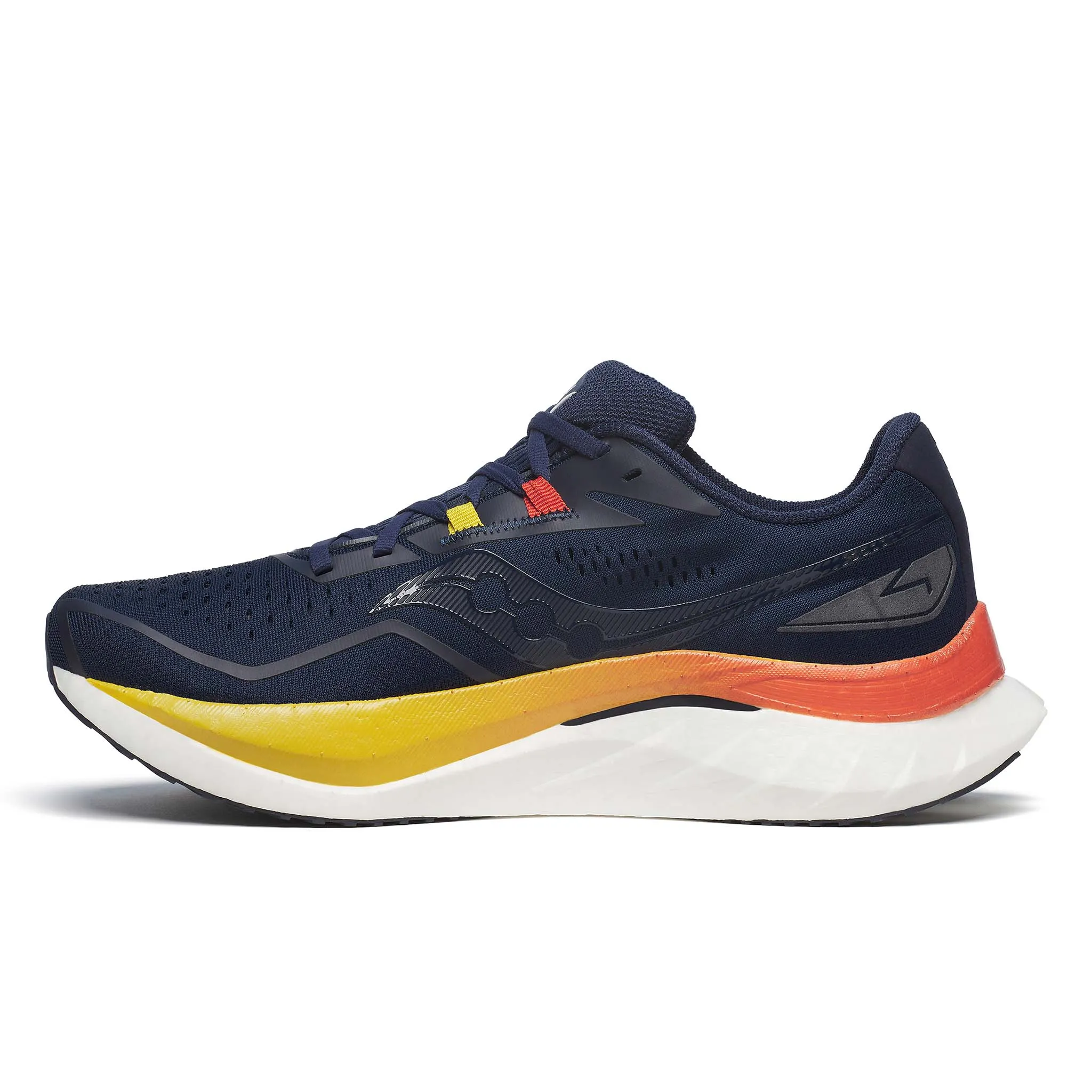 Saucony | Men's Endorphin Speed 4 Running Shoes - Navy/Spice