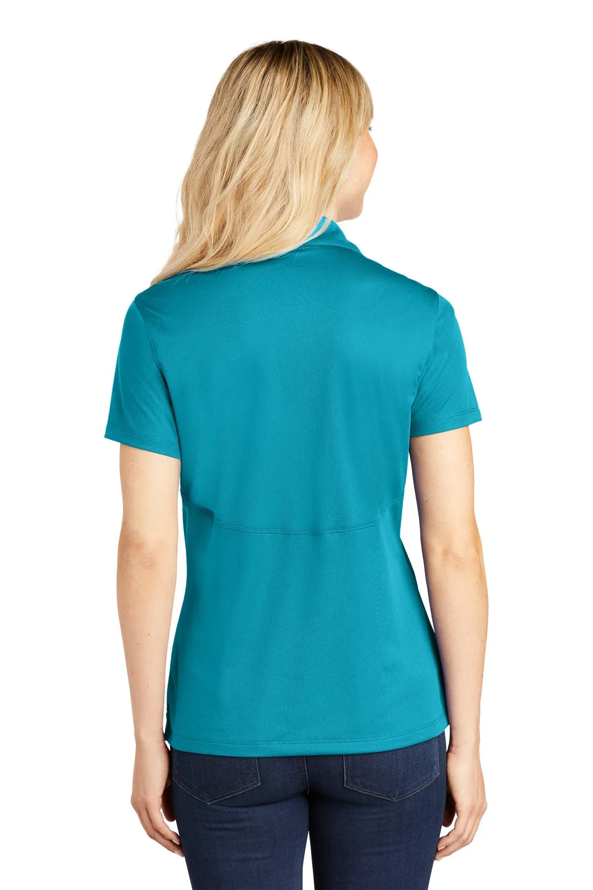 Sport-Tek Ladies Micropique Custom Sport-Wick Polos, Tropic Blue