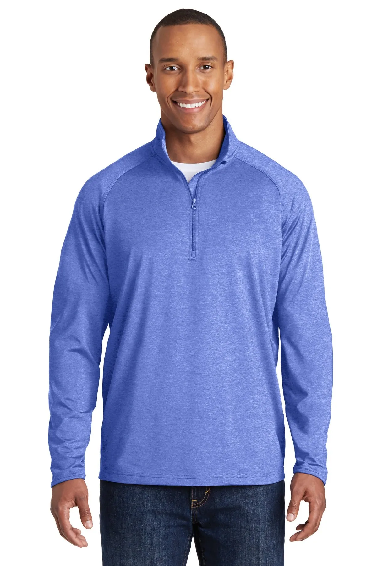 Sport-Tek® Tall Sport-Wick® Stretch 1/2-Zip Pullover. TST850