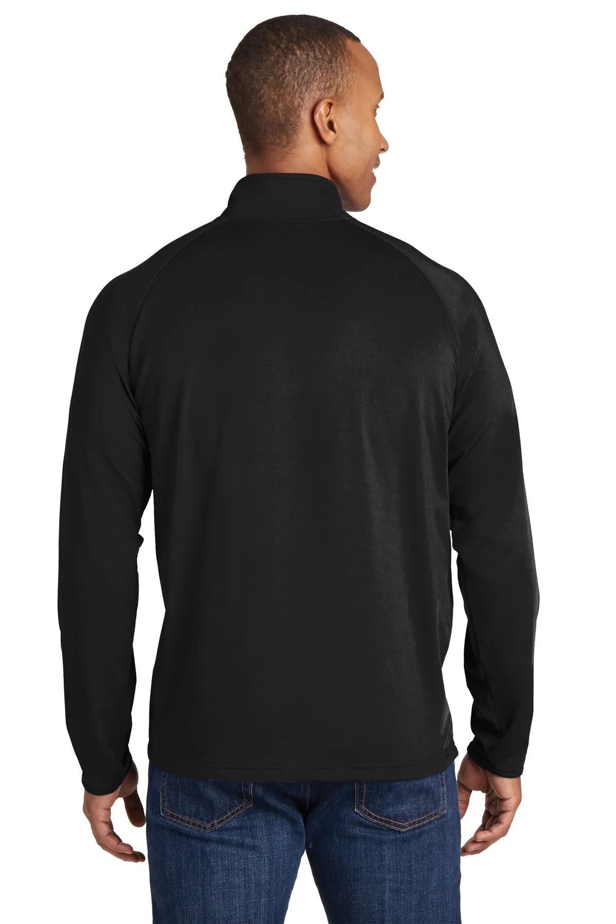 Sport-Tek® Tall Sport-Wick® Stretch 1/2-Zip Pullover. TST850