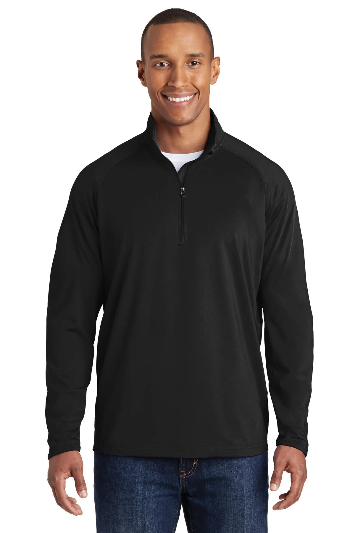 Sport-Tek® Tall Sport-Wick® Stretch 1/2-Zip Pullover. TST850