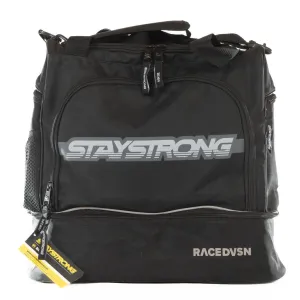 Stay Strong Race DVSN Helmet/Kit Bag - Black