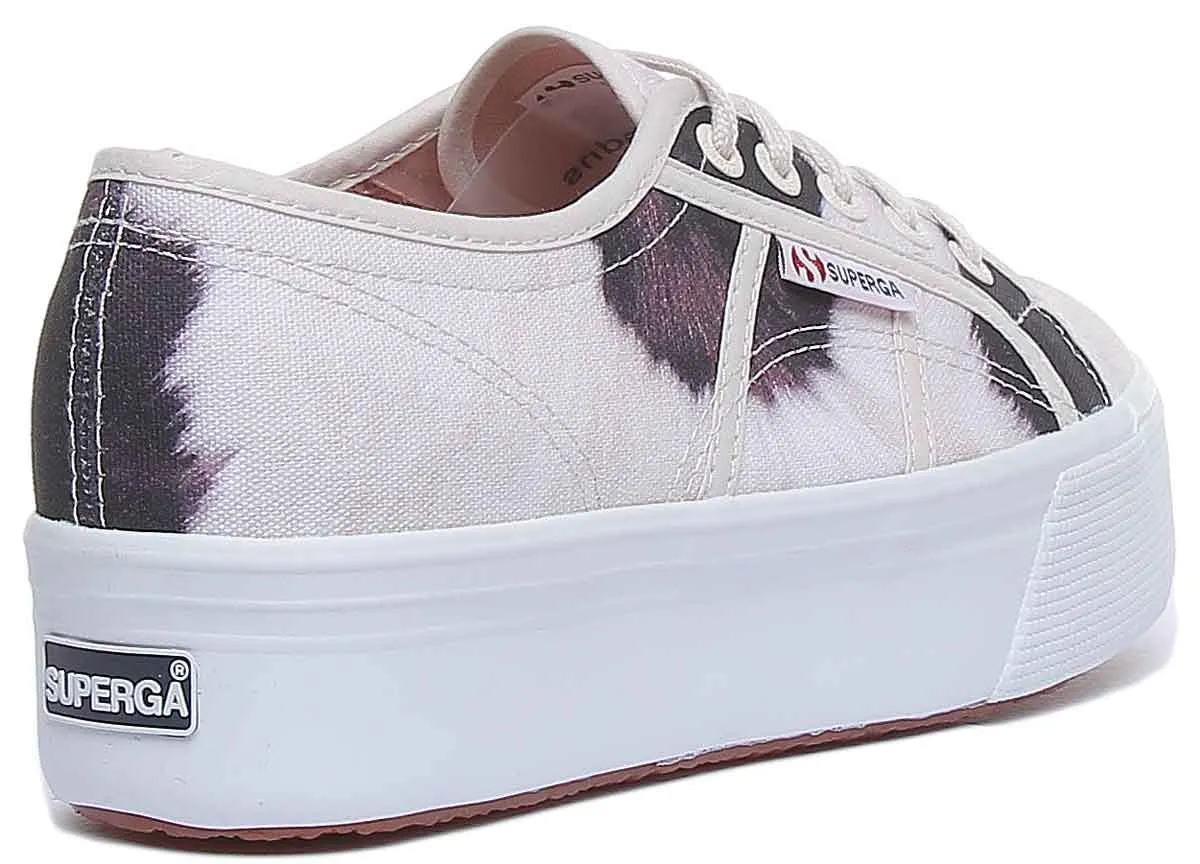 Superga 2790 Cow Print In Beige