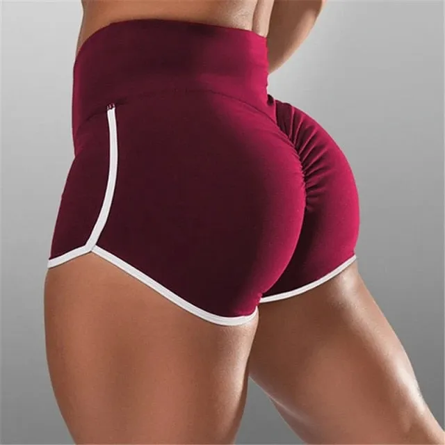 Trendy Gym High Waist Push Up Shorts