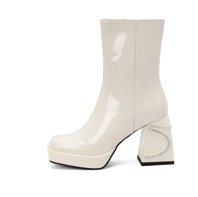 USS Shoes Any Women's Patent Leather Boots