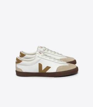 Veja Volley Leather Tent / White / Bark