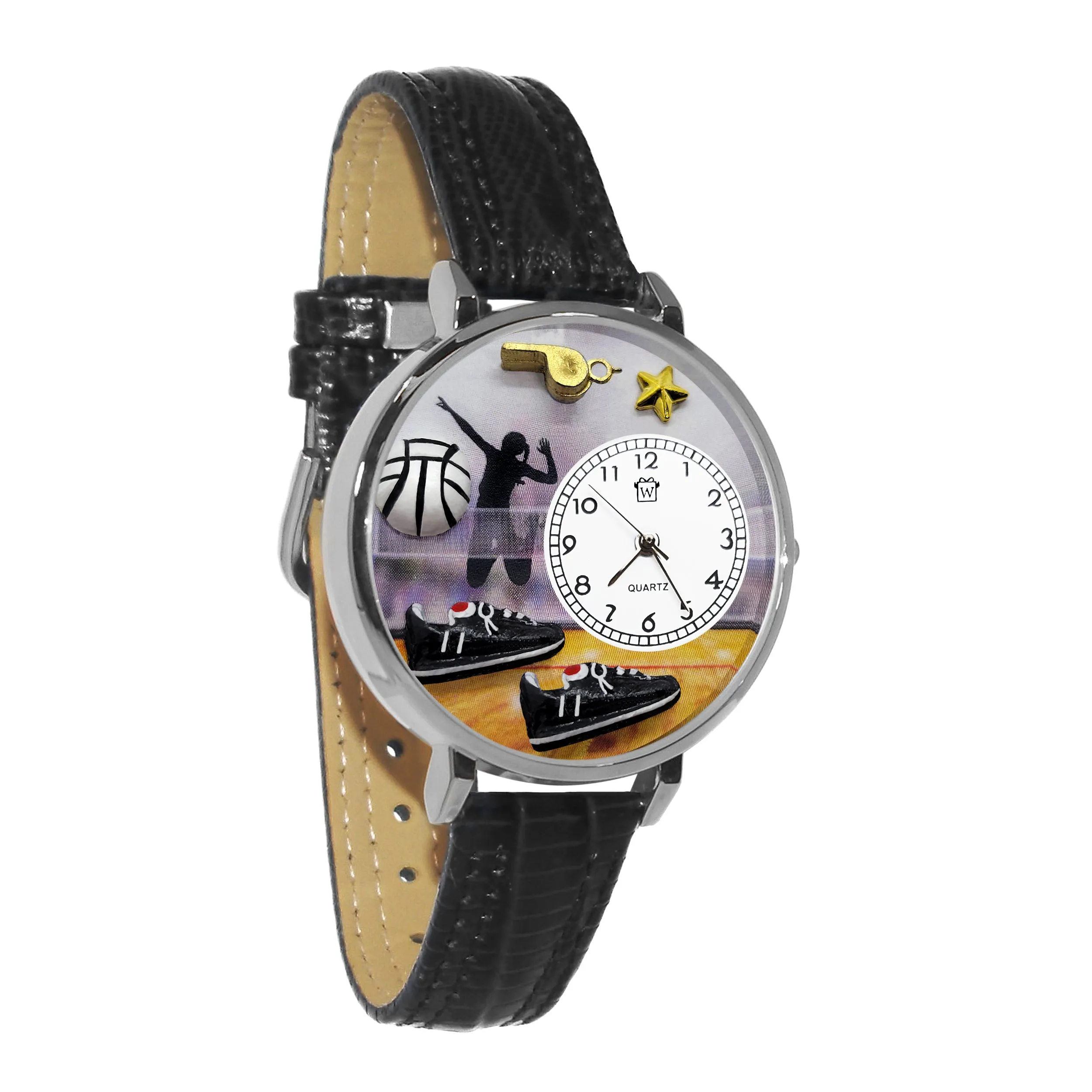 Volleyball Female 3D Watch Large Style