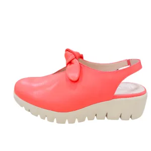 Wonders Coral Wedge Sling Back|C33315CO