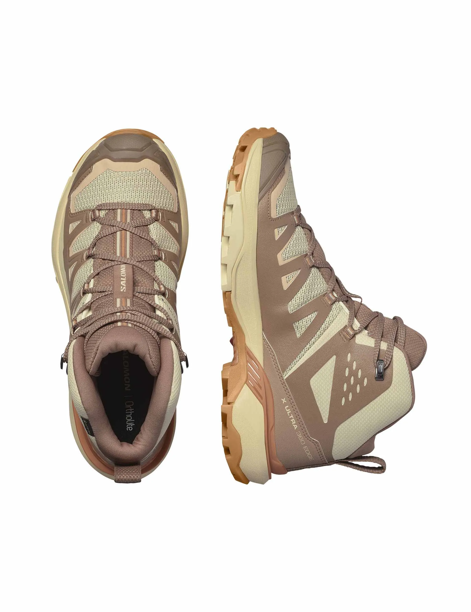 X Ultra 360 Edge Mid Gore-Tex - Shortbread/Raw Umber/Prairie Sunset