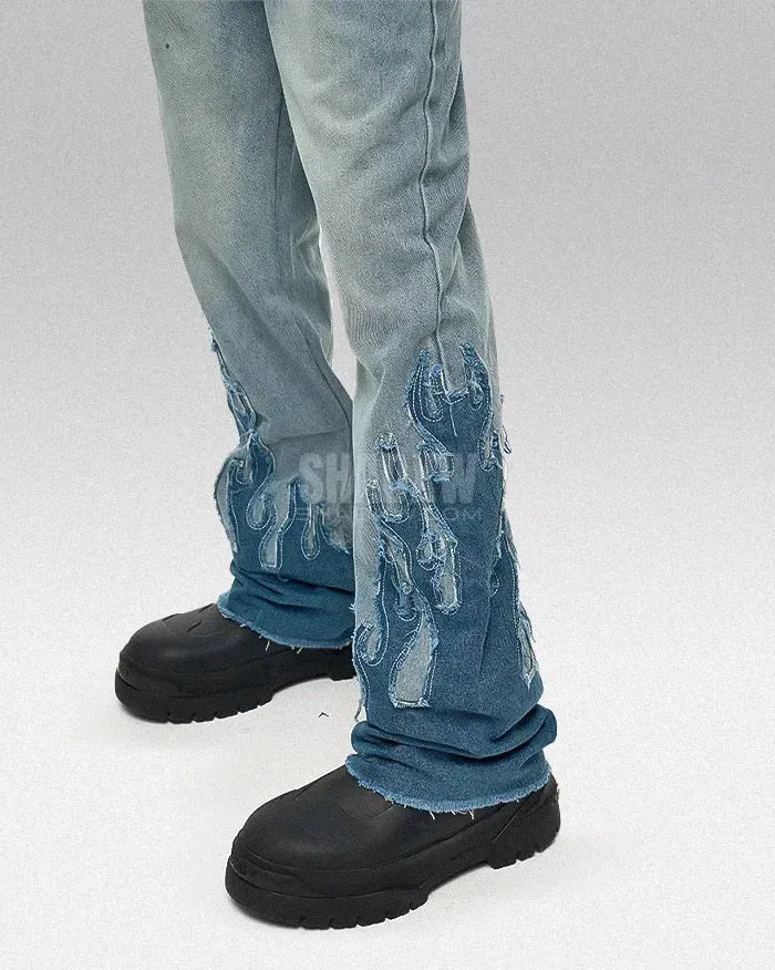 Y2K Jeans Flame