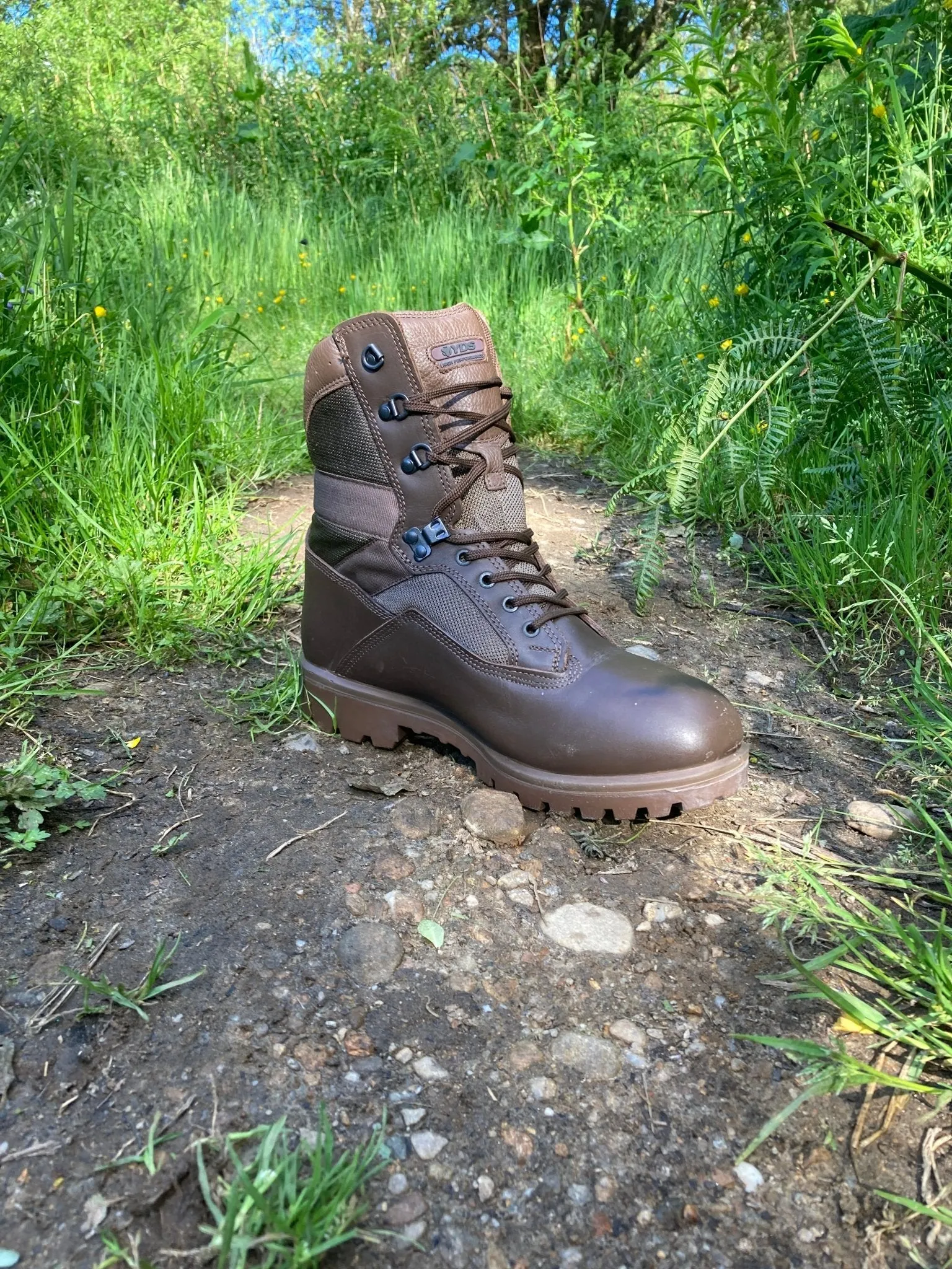 YDS Kestrel Combat Boots Brown